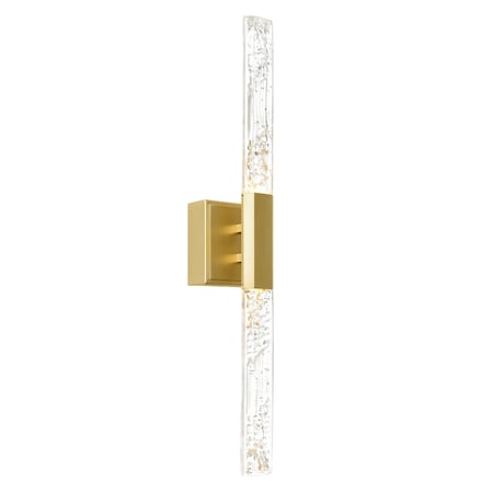 Cwi Lighting Greta Integrated LED Brass Vanity Light 1589W24-624
